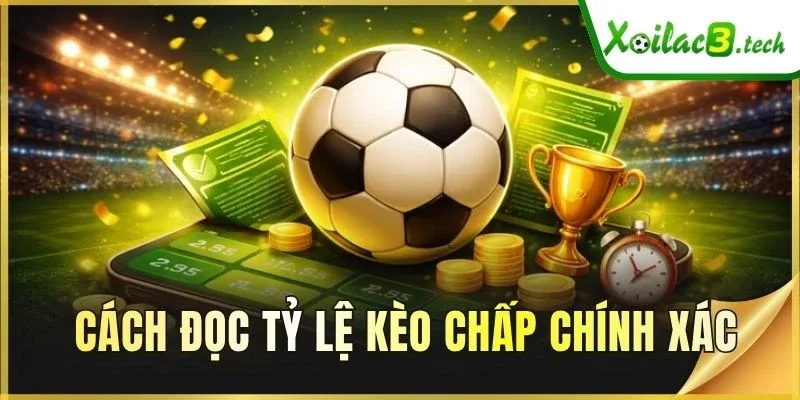 Cách đọc tỷ lệ kèo chấp chính xác